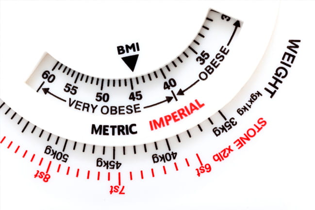 text of a scale over white background