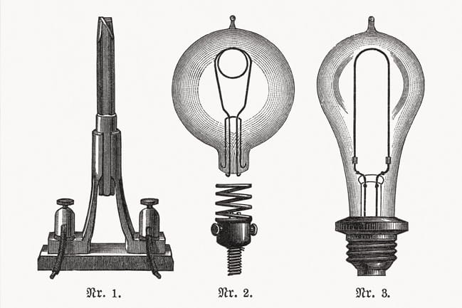 illustration of lightbulbs